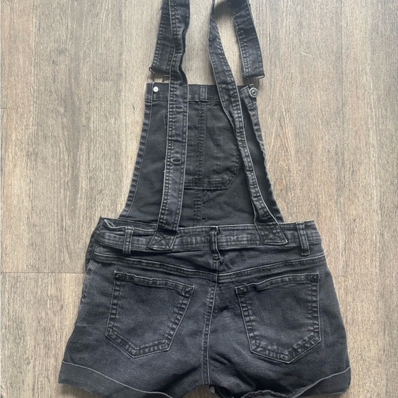 Wilfred Charcoal Denim Overalls - Picture 4 of 4